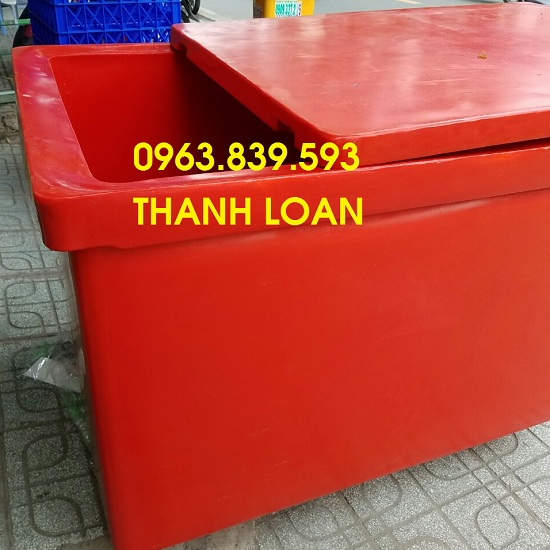 Thùng giữ lạnh 800L ướp lạnh hải sản, gia cầm, thực phẩm, thùng đựng đá 800L