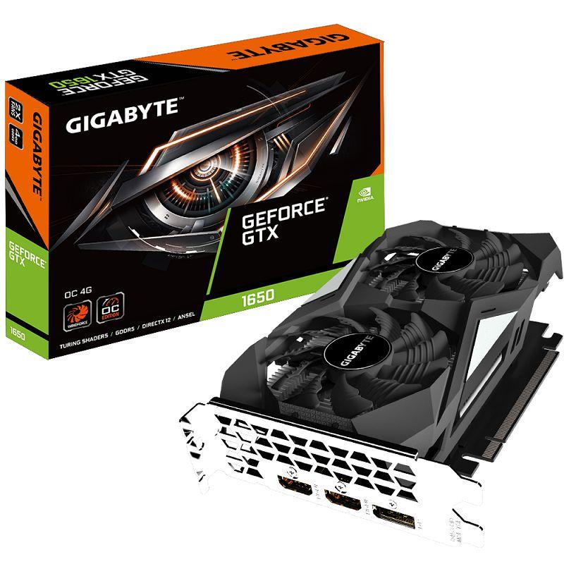 Card màn hình Gigabyte GTX 1650 oc 4GB - Hàng chính hãng