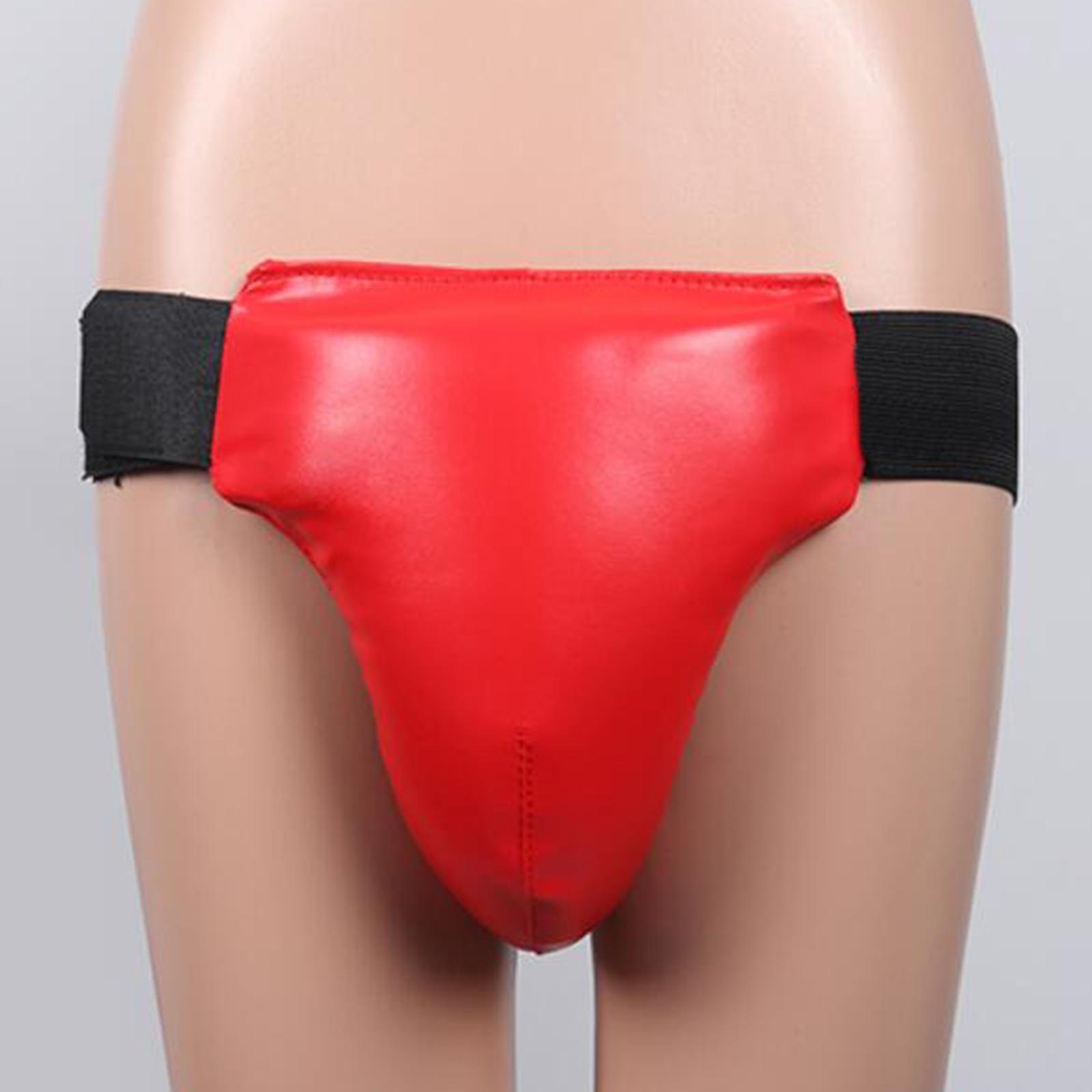 Jockstrap Crotch Protector Adjustable for Exercise Training