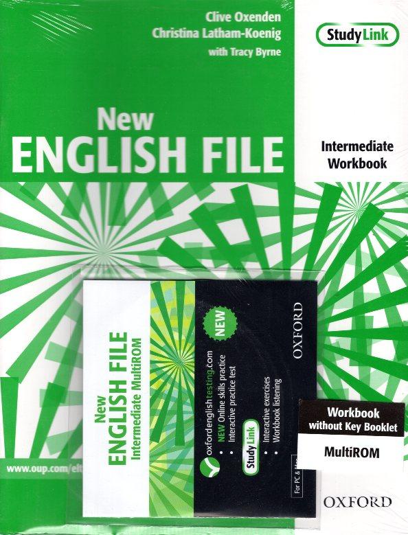 New English File Intermediate: Workbook and MultiROM pack