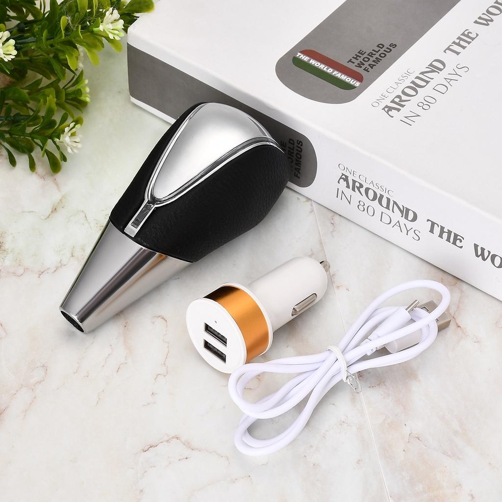 Đầu cần số xe hơi gắn đèn LED phát sáng