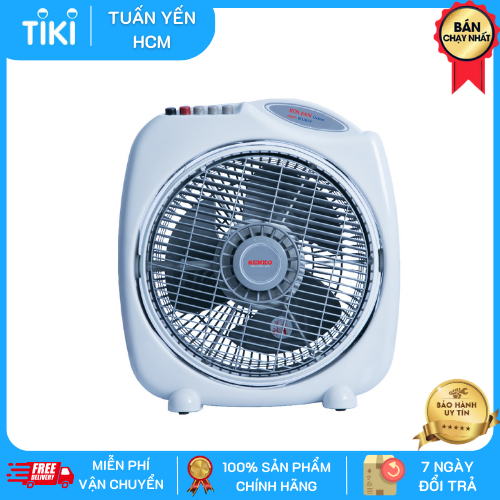 Quạt Bàn Đảo 3 Tấc Senko BD1010 - Màu Ngẫu Nhiên - Hàng chính hãng