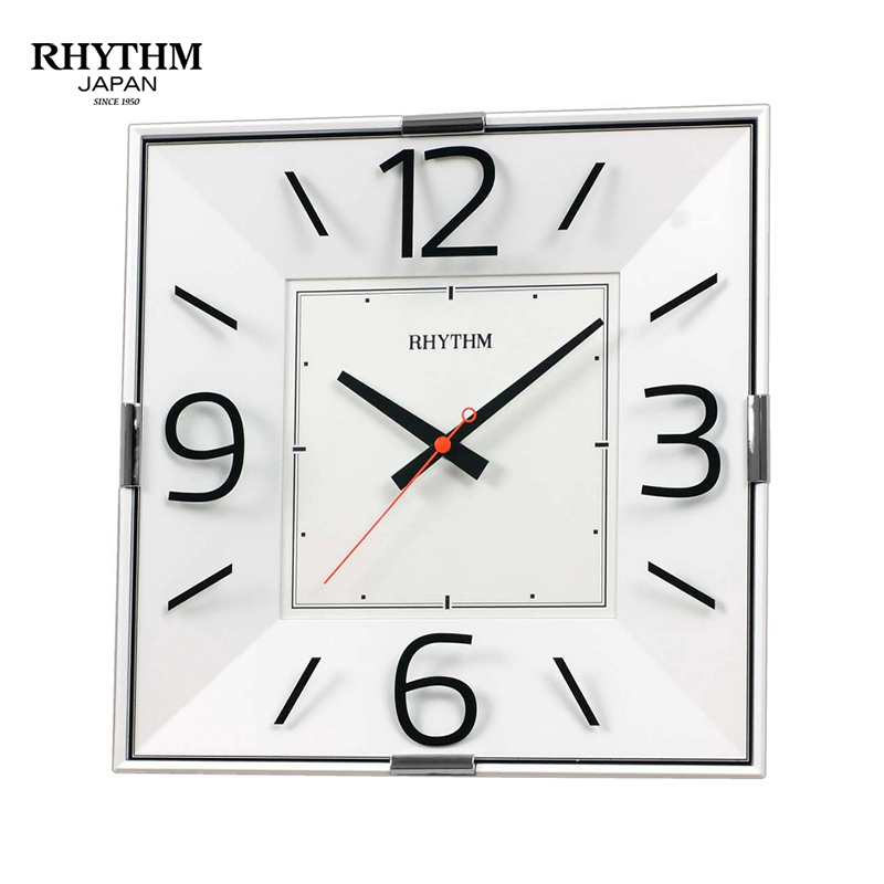 Đồng hồ treo tường hiệu RHYTHM - JAPAN CMG493NR03 (Kích thước 30.0 x 30.0 x 4.2cm)