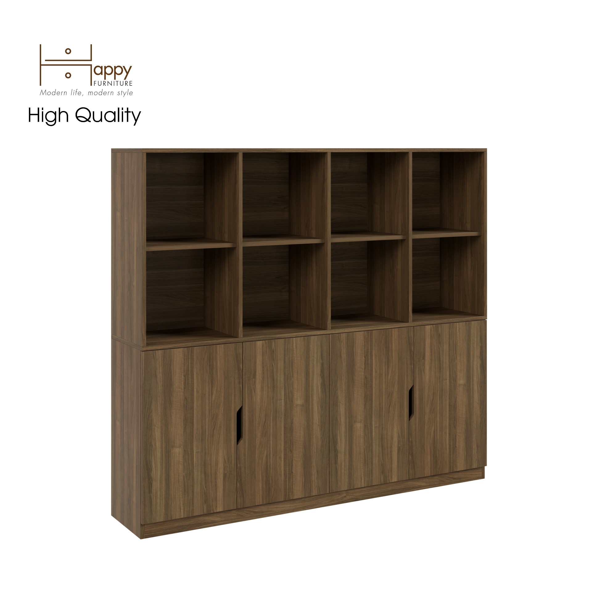 [Happy Home Furniture] DASH, Tủ đựng đồ nhiều ngăn,  168cm x 35cm x 152cm ( DxRxC), TCM_026