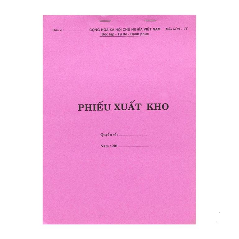 Phiếu xuất kho 1 liên A4