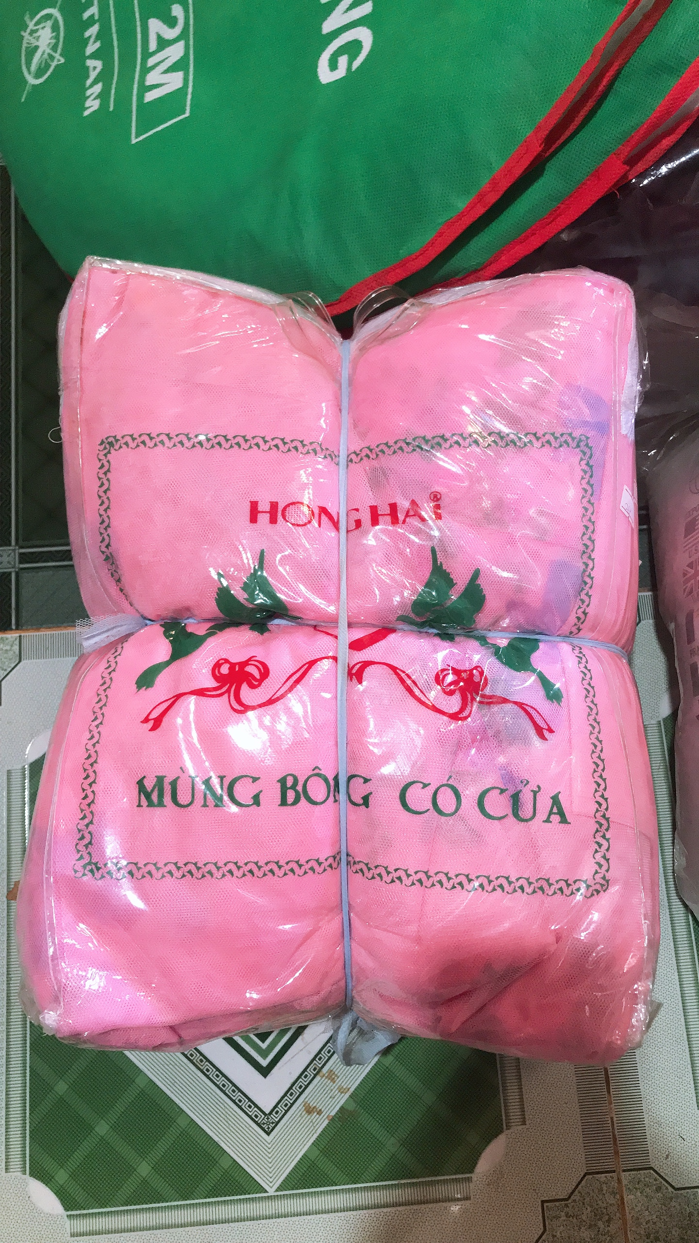 Mùng tự bung, mùng bông cao cấp