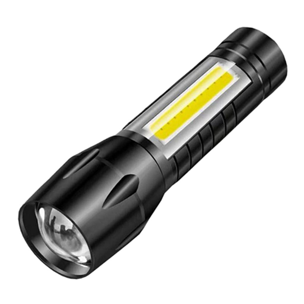 Rechargeable COB LED Slim Work Light Bright Flashlight Camping Outdoor Mini Lamp