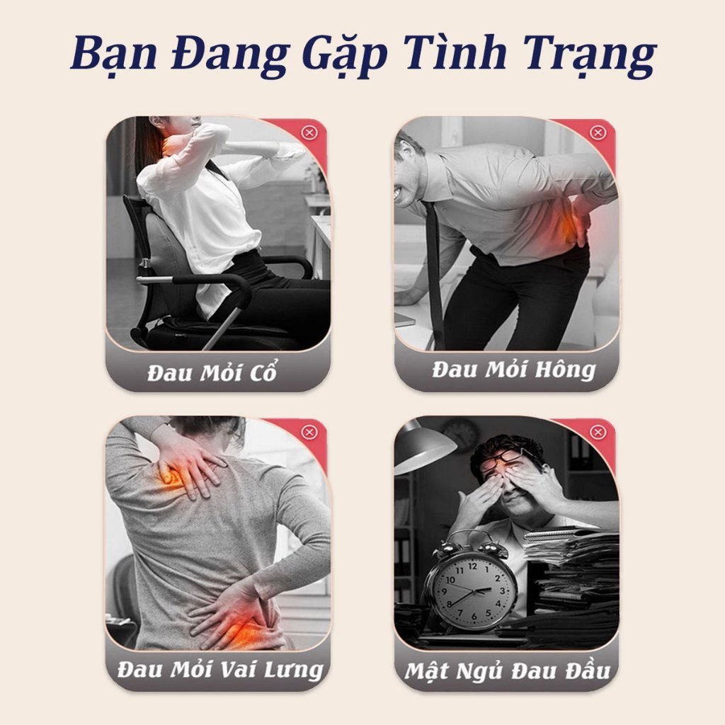 [Tặng Máy Massage Chân] Ghế Massage Toàn Thân Cao Cấp Dành Gia Đình Đệm Ghế Mát Xa Toàn Thân Chuyên Sâu Hồng Ngoại Công Suất Mạnh Thư Giãn Giảm Đau Mỏi Stress Hiệu Quả - Hàng Chính Hãng