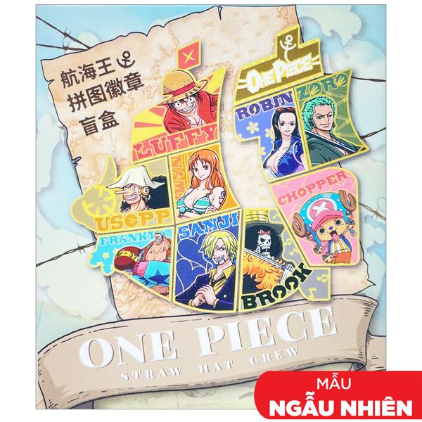 Huy Hiệu Nhân Vật One Piece - Straw Hat Crew WO02 (Mẫu Bên Trong Là Ngẫu Nhiên)
