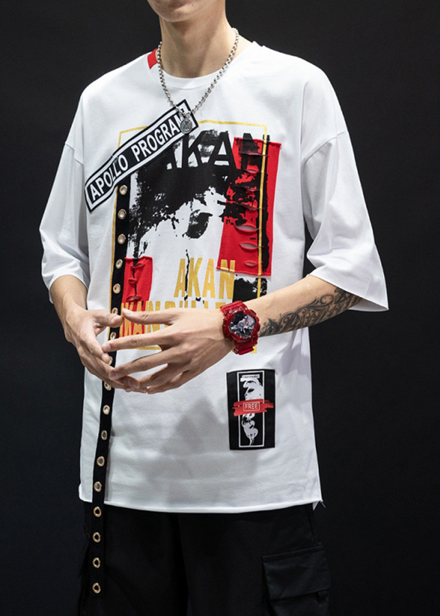 Áo thun nam cổ tròn from rộng NH48