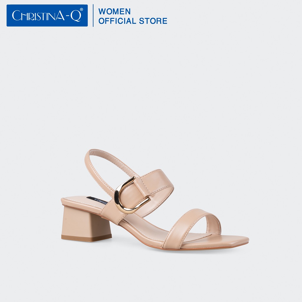 Giày Sandals Nữ Gót Trụ ChristinA-Q XDN297