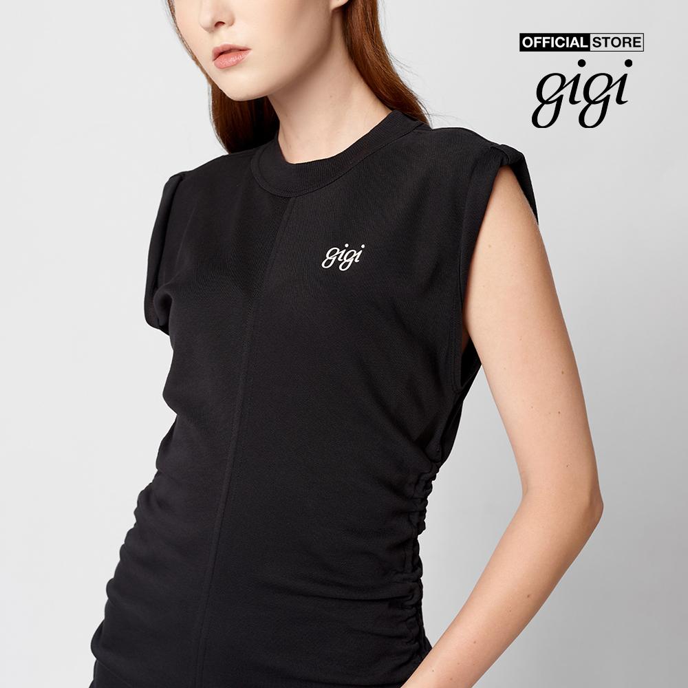 GIGI - Đầm mini cổ cao tay ngắn phom ôm Ruched Seam Tank G2101211123B