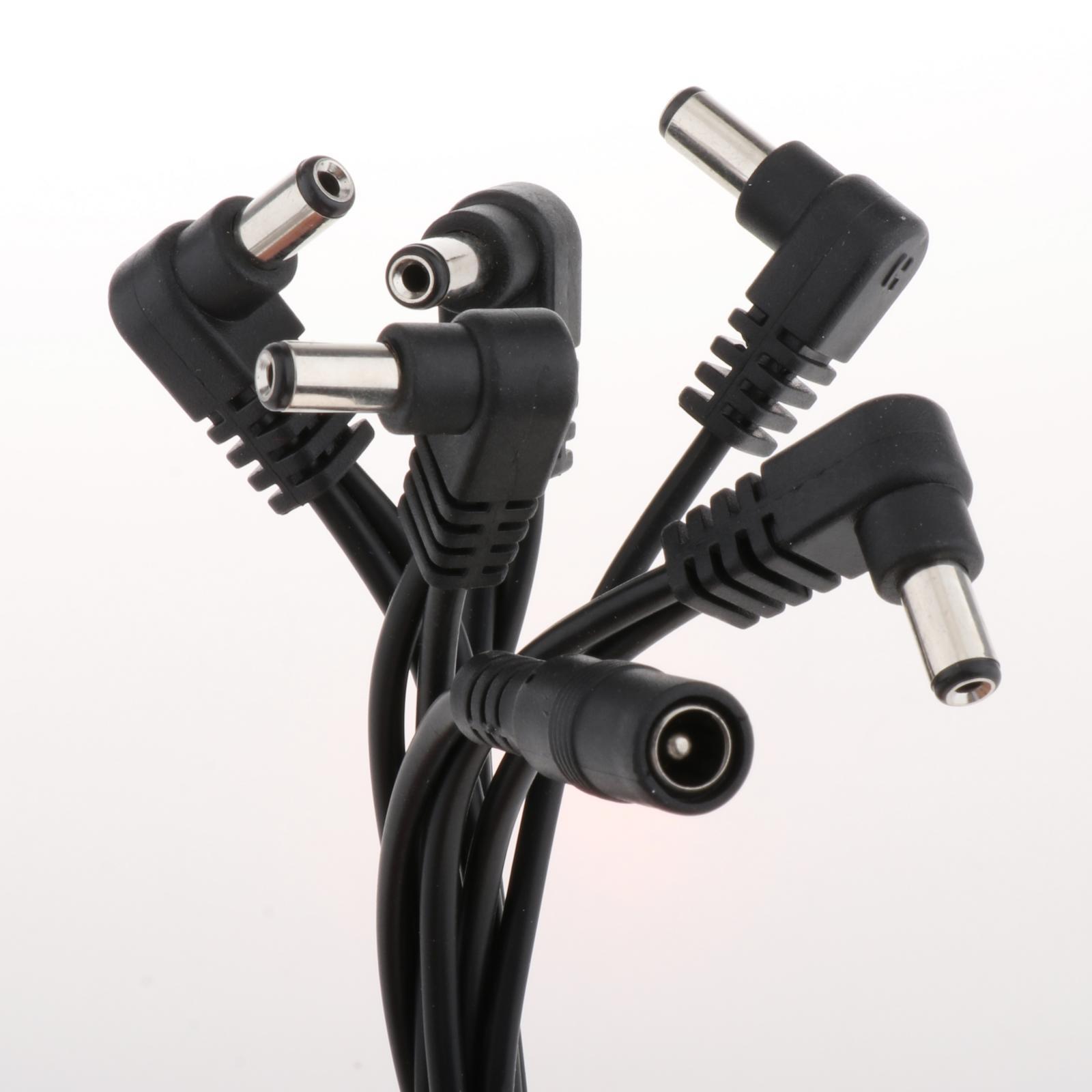 9V Guitar Effect Effector Power Supply Adapter w/ 1 to  Splitter Cable