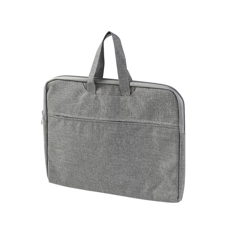 Ưu đãi đặc biệt canvas đựng hồ sơ di động túi dây kéo đựng hồ sơ kinh doanh cặp dữ liệu lưu trữ chống nước túi họp văn phòng xách tay