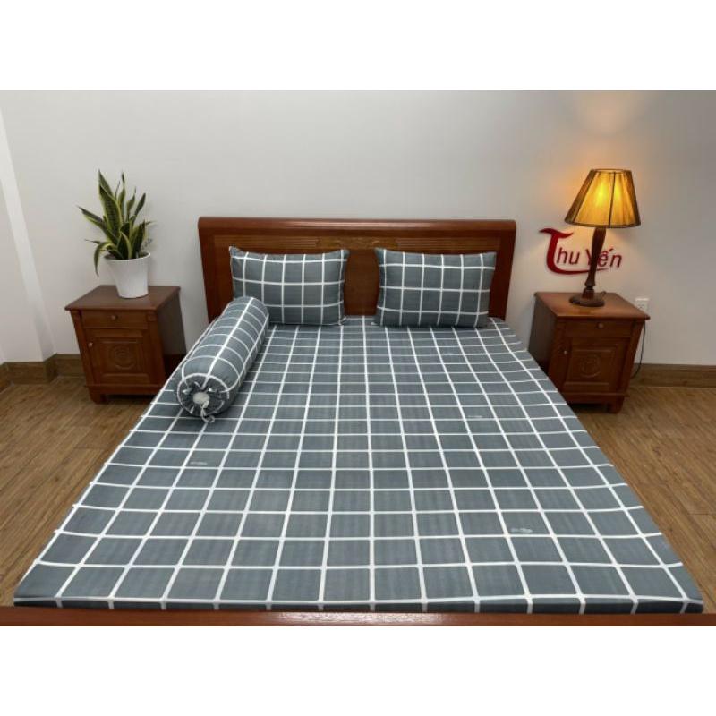 ga /drap giường kèm 2 áo gối nằm (1.6x2m/1.8x2m)-Nhận may hàng đặt theo yêu cầu