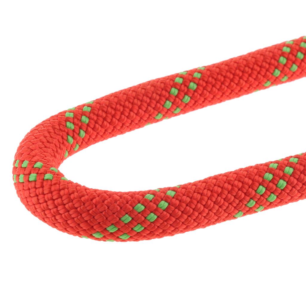 Outdoor Rock Climbing Nylon Pre-sewn Eye-to-Eye Prusik Loop Rope Lanyard 60cm