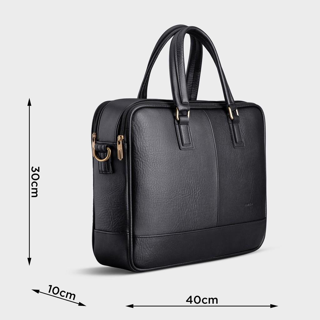 Cặp da nam văn phòng hiện đại CCS11 - Cặp da đựng sổ sách, tài liệu khổ A4, catalogue, laptop, máy tính bảng - FA Đồ Da