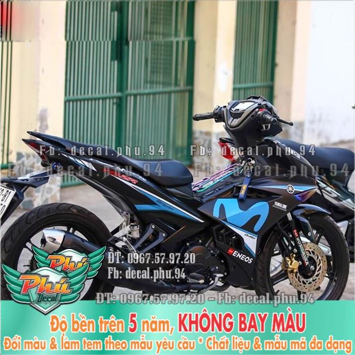 Tem rời EX 150 Movistar đen xanh