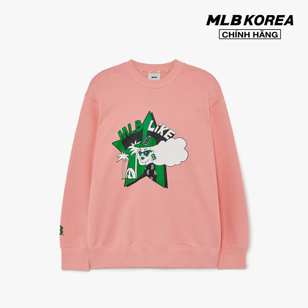 MLB - Áo sweatshirt unisex tay dài Like Cartoon Overfit 3AMTL0231-43COL