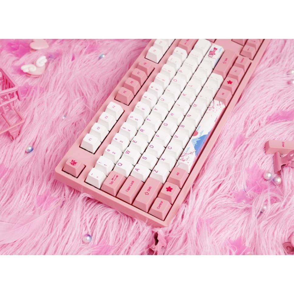 Bàn phím cơ Akko World Tour - Tokyo 3108 Akko switch v2 - Cổng USB - Hàng Chính Hãng