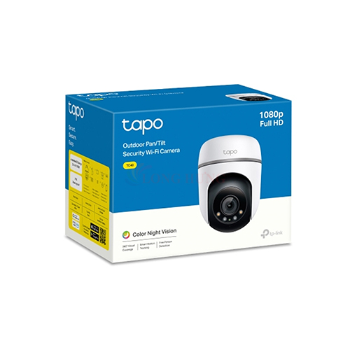 Camera ngoài trời TP-Link Tapo Outdoor Pan/Tilt Home Security Wifi 1080p Full HD TC40 - Hàng chính hãng
