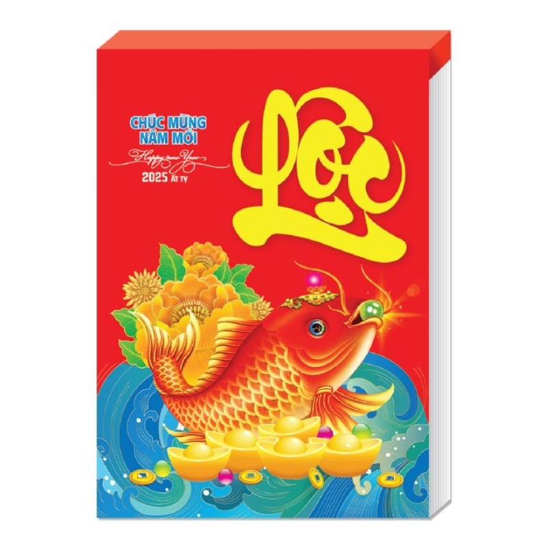 Lịch 2025 - Bloc đại (mẫu 2) - Sen Việt - Ca dao dân ca