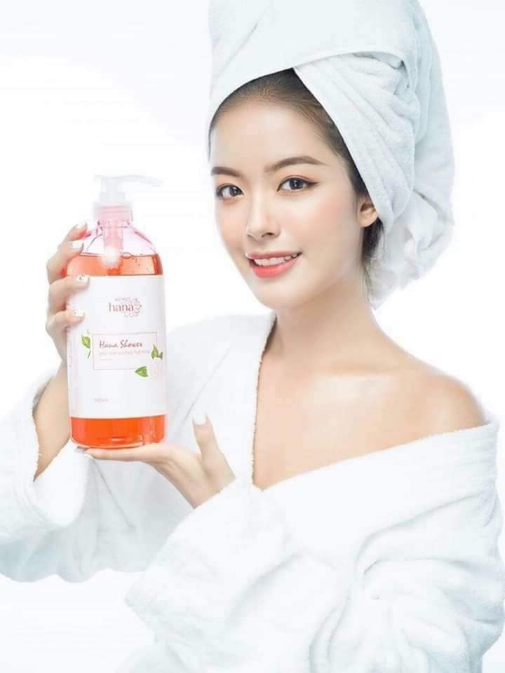 Sữa Tắm Hoa Hồng Riori Hana Shower Gel Rose - Sữa Tắm Dưỡng Thể Hương Nước Hoa Làm Sạch, Dưỡng Da Mềm Mại, Lưu Hương Lâu