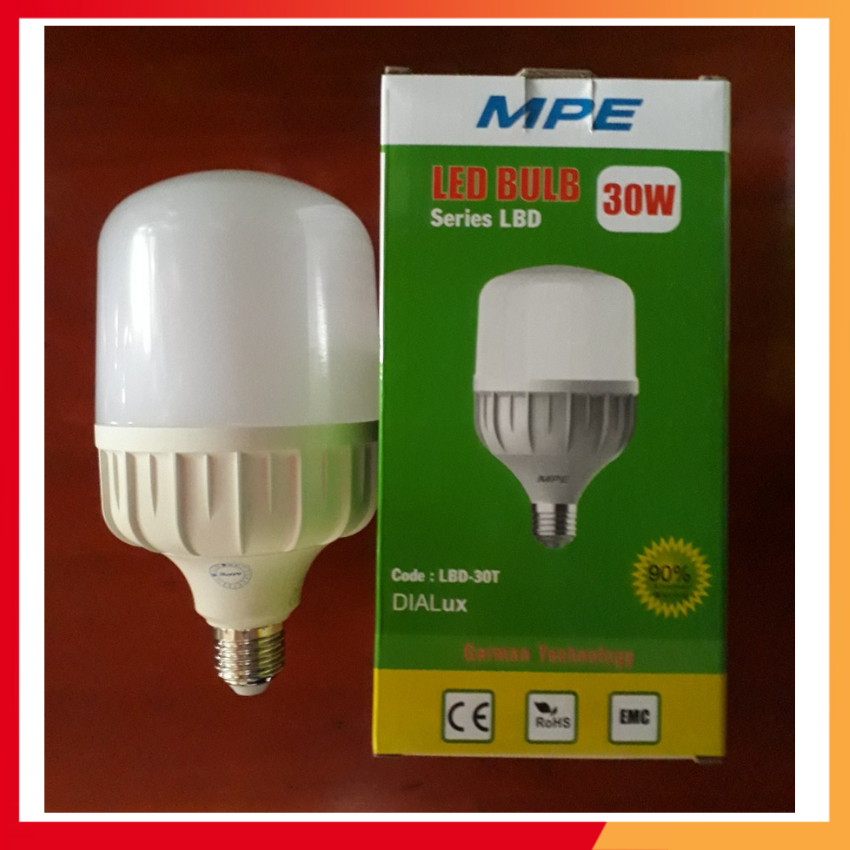 Bóng đèn Led trụ 30W, 40w , 50W MPE tiết kiệm điện - DALICO