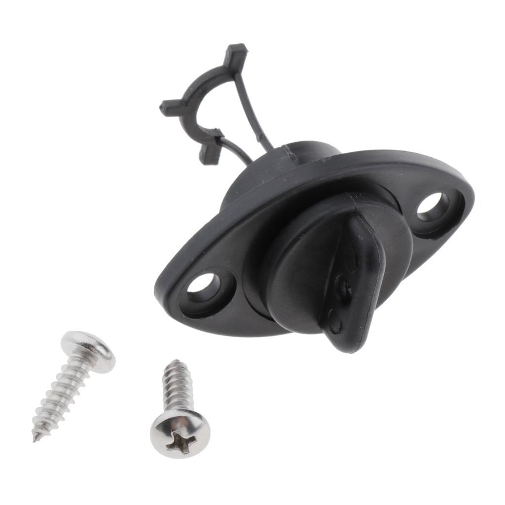 3xMarine Kayak Drain Plug Dinghy Yacht Holes Bung Scupper Plug Accessories