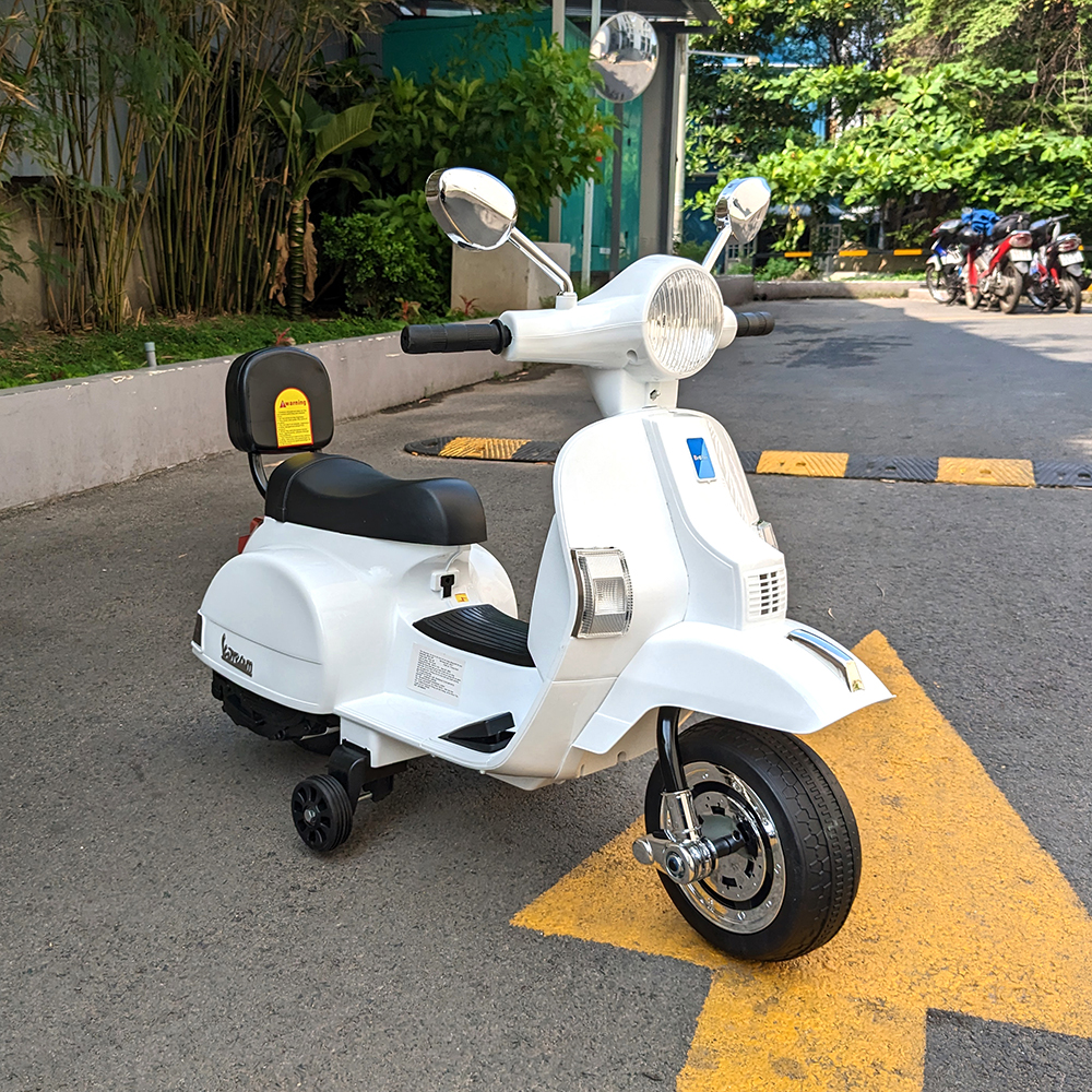 Xe máy điện kiểu Vespa 2 động cơ BABY PLAZA Q519