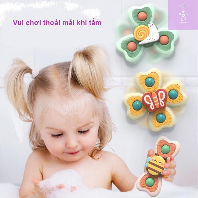 Đồ Chơi Con Quay Dán Tường Spinner Hình Động Vật Nhiều Màu Sắc Đáng Yêu Cho Bé