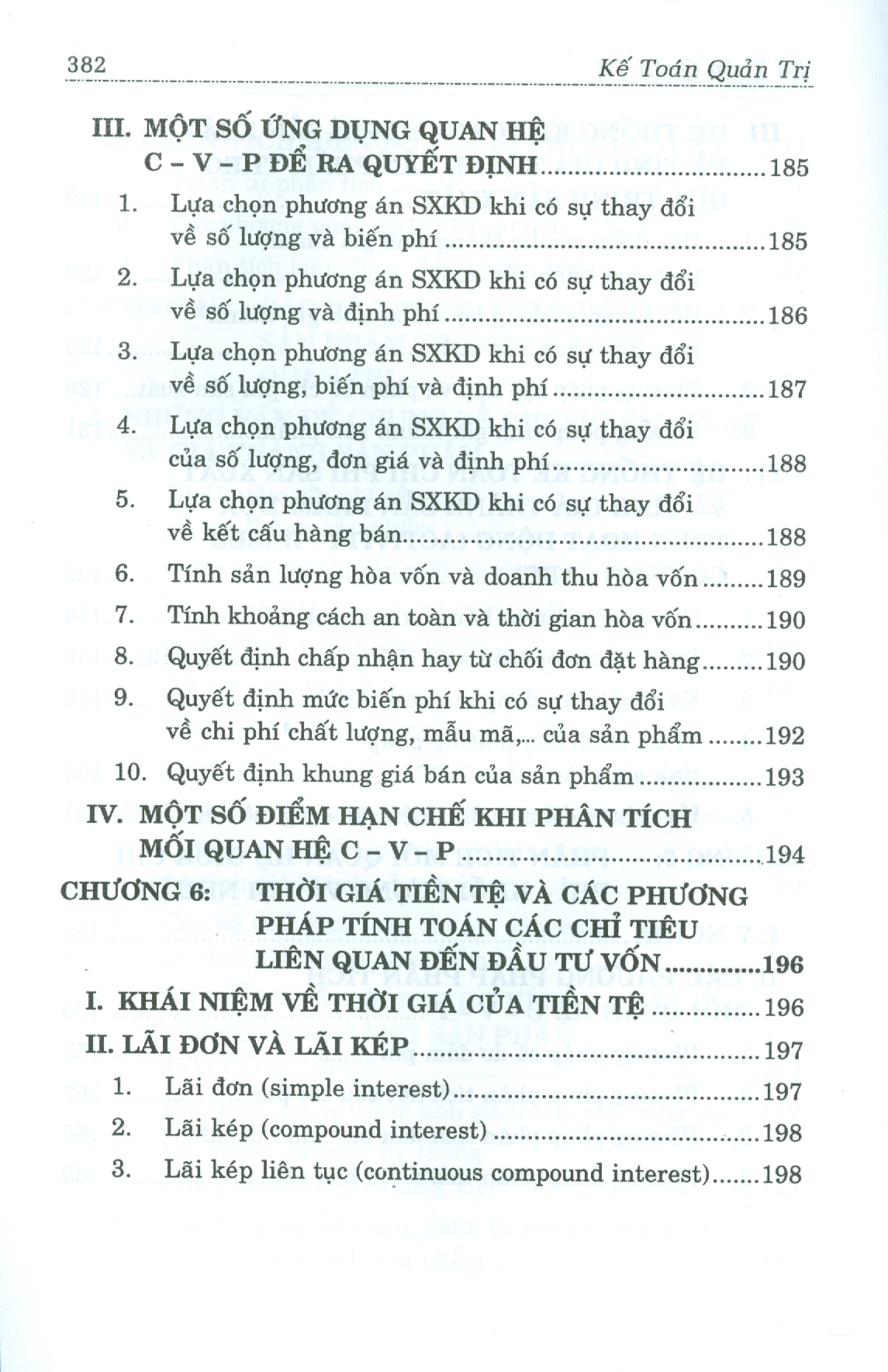 Giáo Trình Môn Học Kế Toán Quản Trị