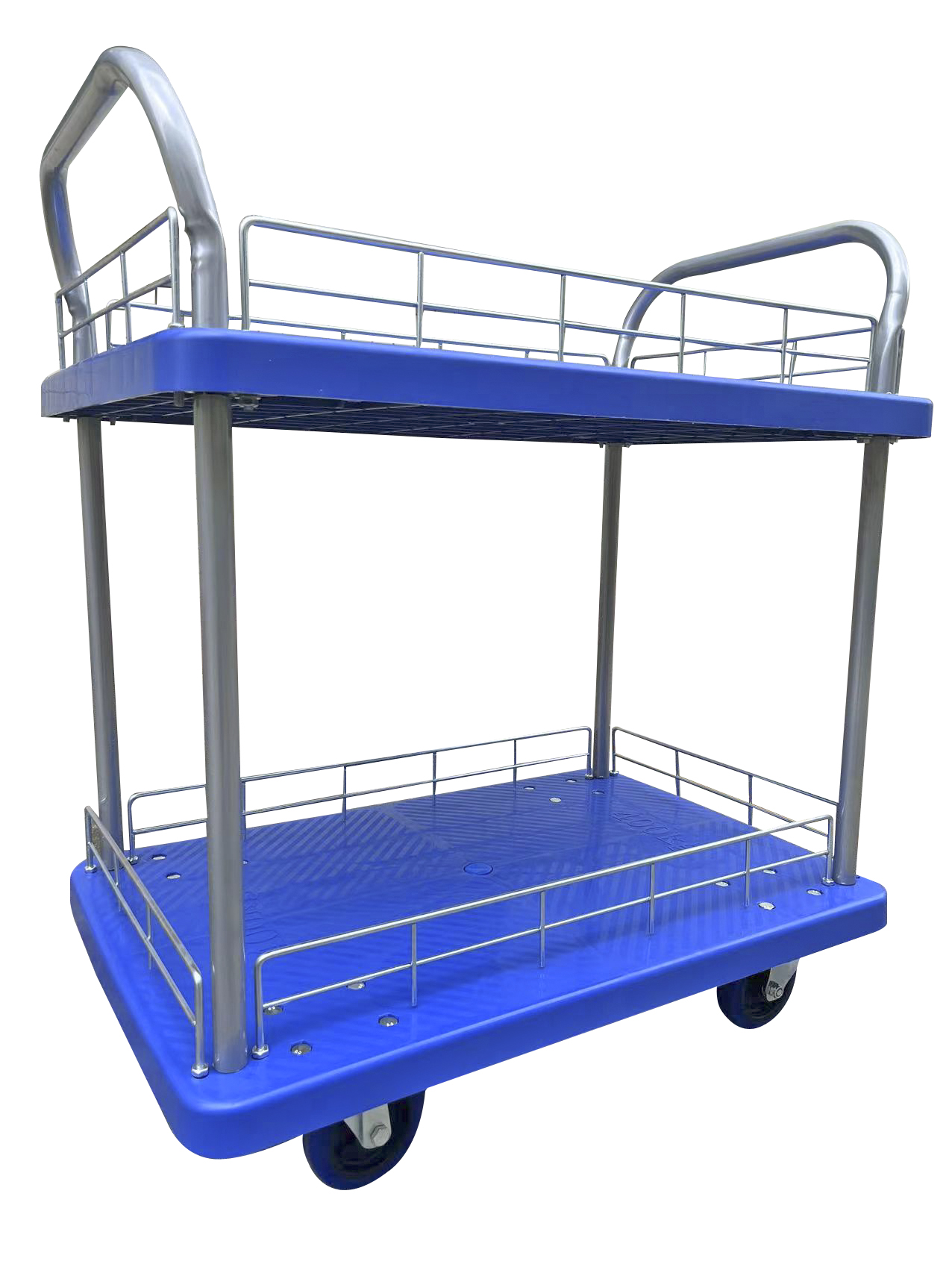 Xe đẩy hàng 2 tầng MINGWEI tải trọng 150kg