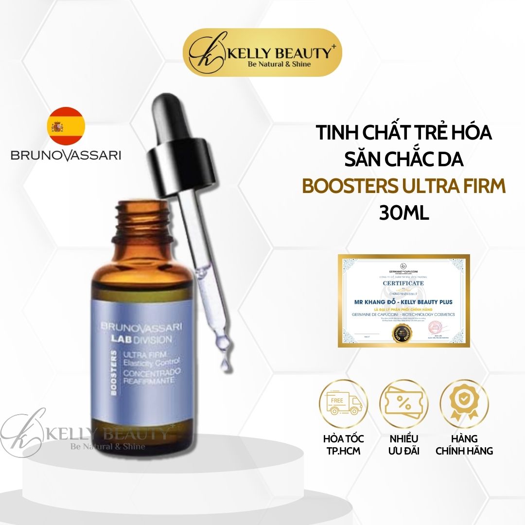 Tinh Chất Trẻ Hóa Săn Chắc Da Bruno Vassari Lab Division Boosters Ultra Firm | Kelly Beauty