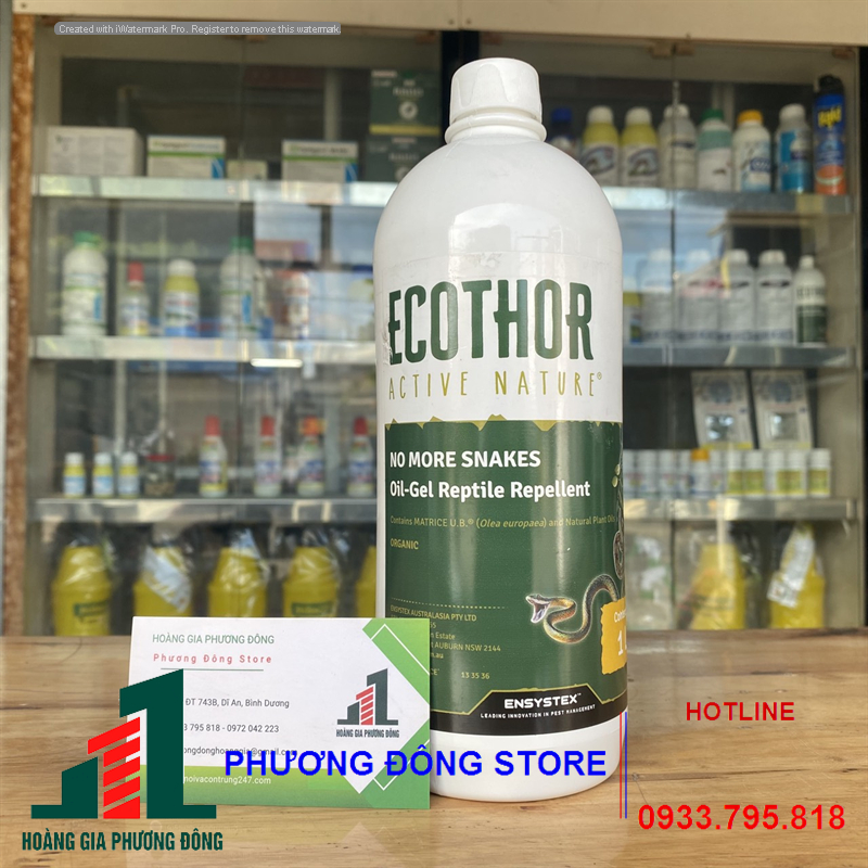 Thuốc diệt tắt kè Ecothor Lizards - xua thằn lằn, tắc kè dạng lỏng