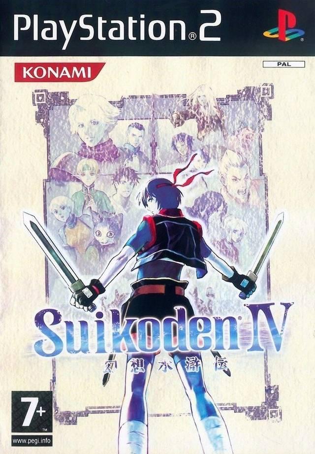 Đĩa Game Suikoden IV PS2