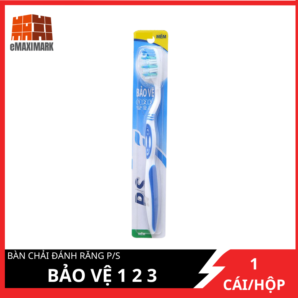 Bàn Chải Đánh Răng P/S Bảo Vệ 123 (Xanh)