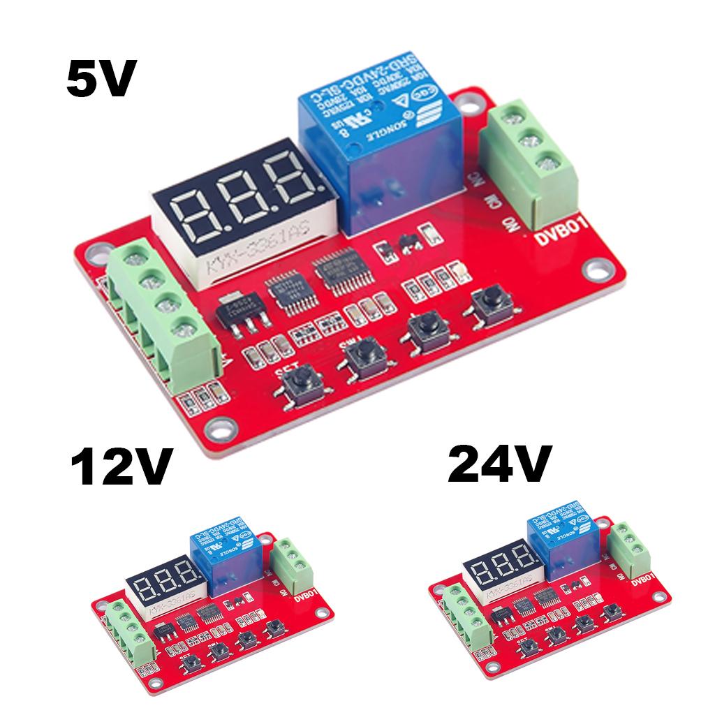 DC 5V / 12V / 24V Digital Voltage Comparator / Voltage Tester Monitor Charge / Discharge Overvoltage / Undervoltage Overload Protection Autosave
