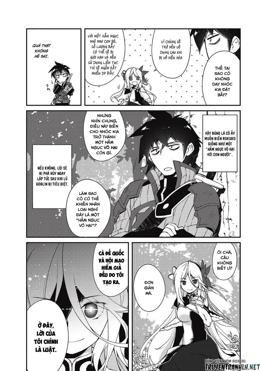 chủ nhân của mê cung rất lười chapter 6 18