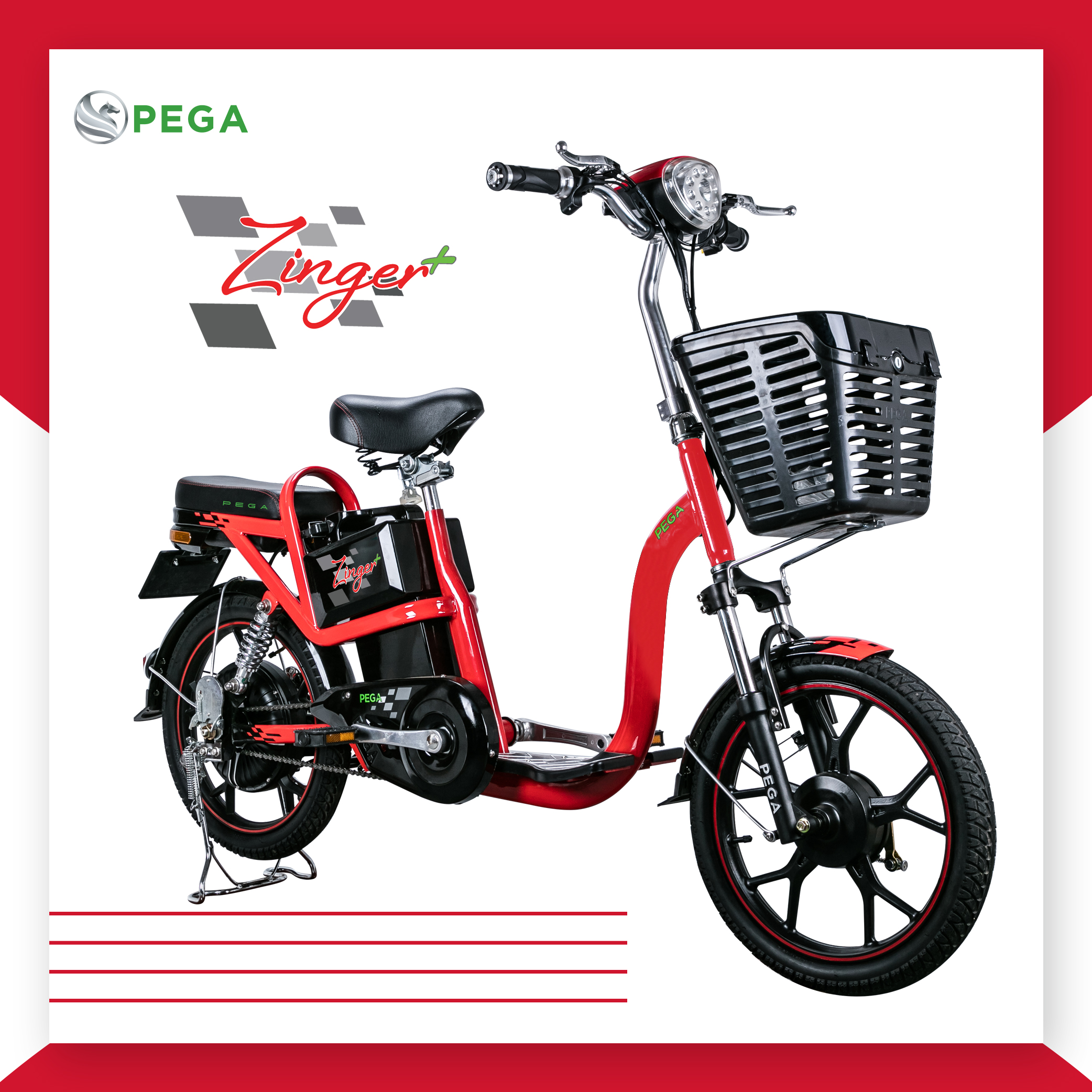 Xe Đạp Điện PEGA Zinger +