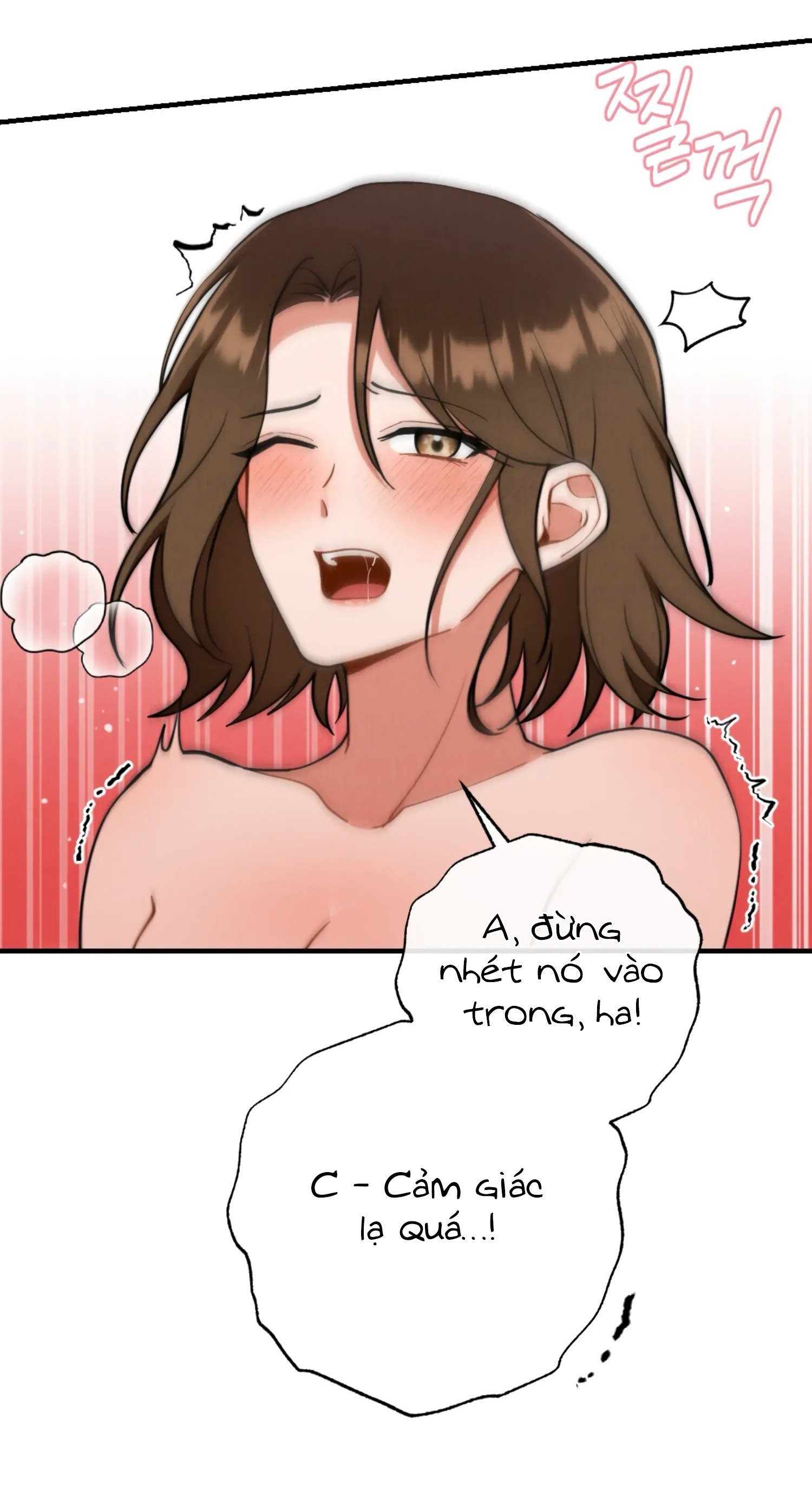 [18+] bạn của em trai không thể to như vậy! chapter 12.2 30