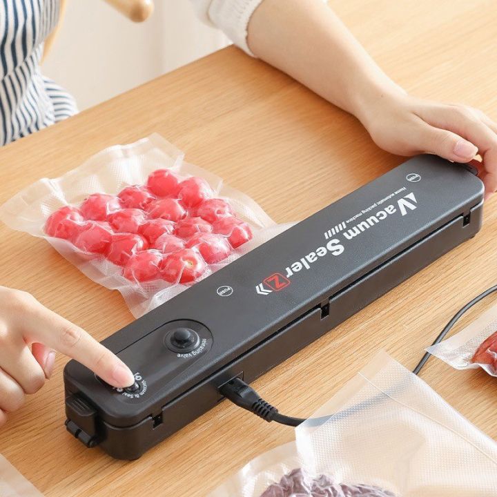 Máy Hút Chân Không Kèm Hàn Miệng Túi Vacuum Sealer Bảo Quản Thực Phẩn Tiện Lợi