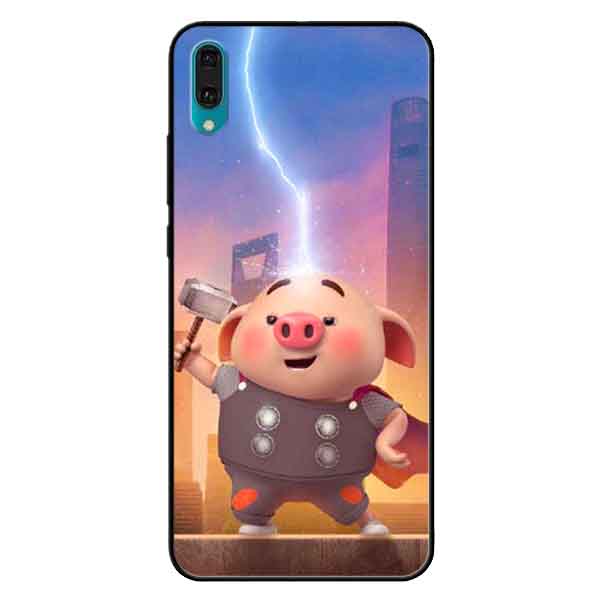 Ốp lưng in cho Huawei Y7 Pro 2019  Mẫu Heo Tho