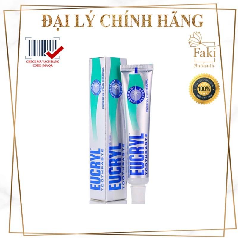 Kem Đánh Răng Eucryl, Tẩy Trắng Eucryl Toothpaste 62g