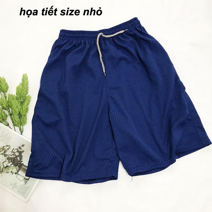 Quần đùi nam SIZE từ 55kg-75kg quần sọt short lửng nam thể thao mặc nhà thun phối 3 sọc - QDN04