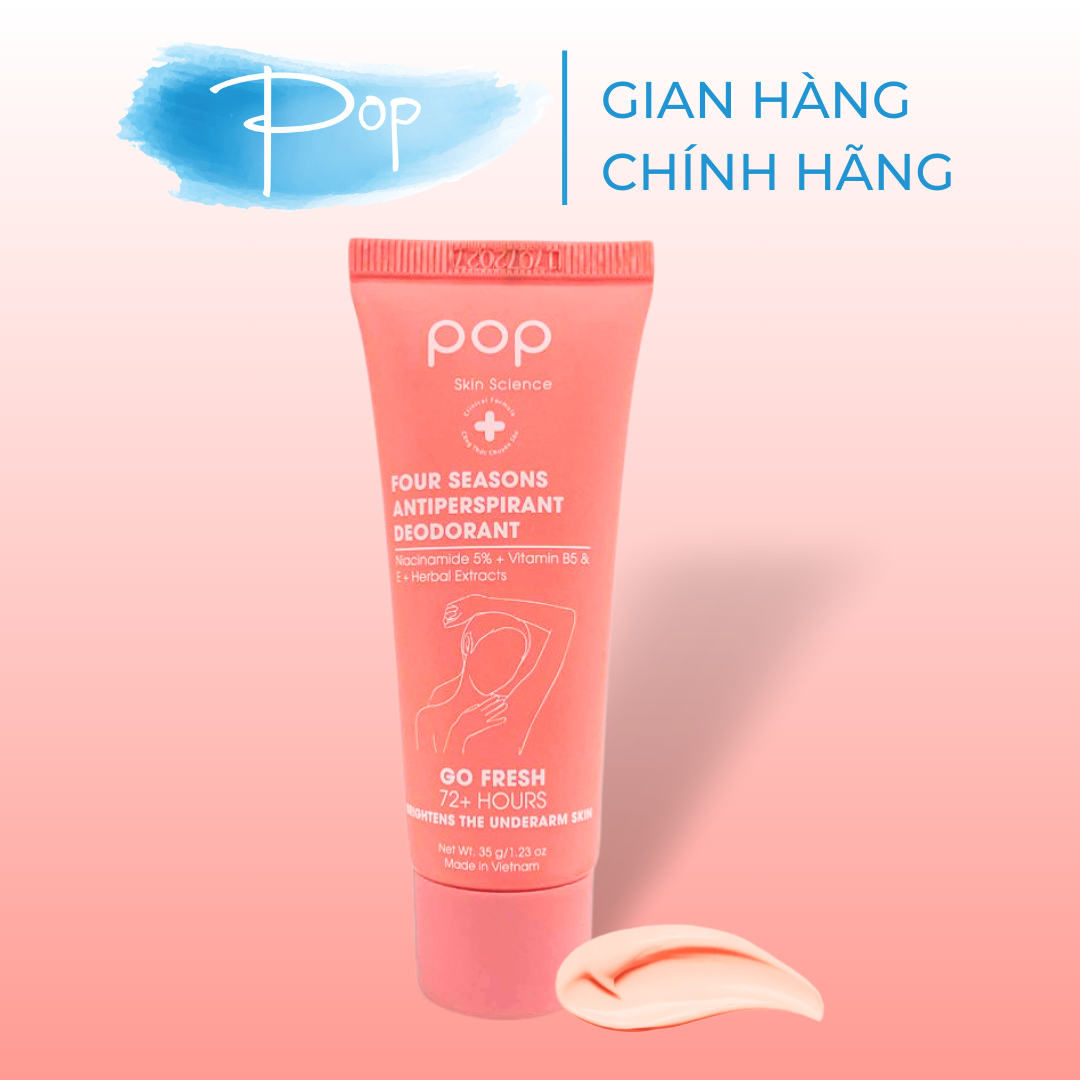 Kem Khử Mùi Và Giảm Tiết Mồ Hôi Bốn Mùa POP