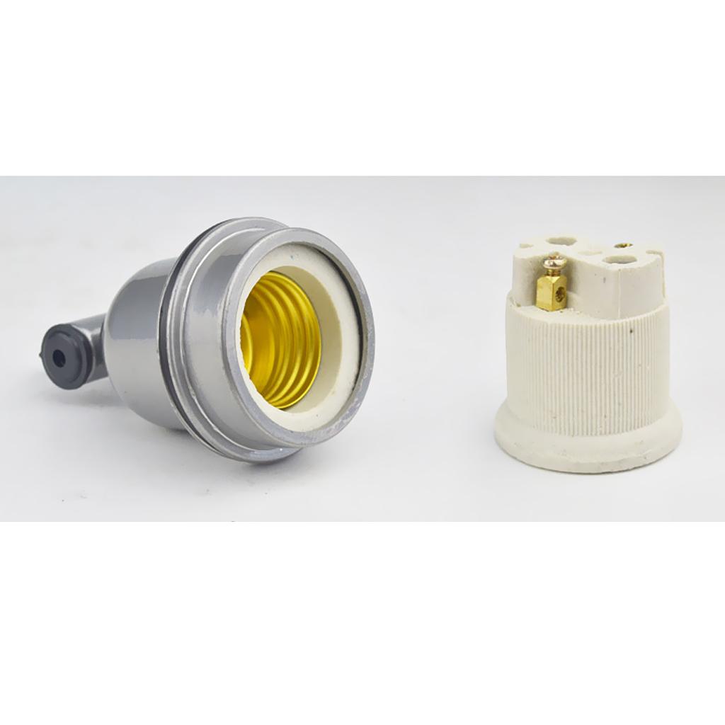 Ceramic Edison ES E27 Heat Light Bulb Lamp Holder Socket Thread Socket
