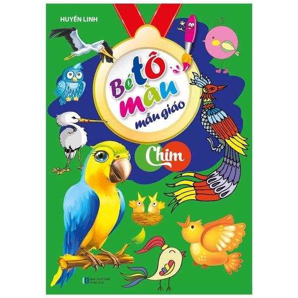 Bé Tô Màu Mẫu Giáo - Chim