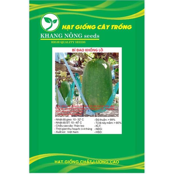 Hạt Giống Bí Đao Xanh Khổng Lồ F1 KNS336 - Gói 5 hạt