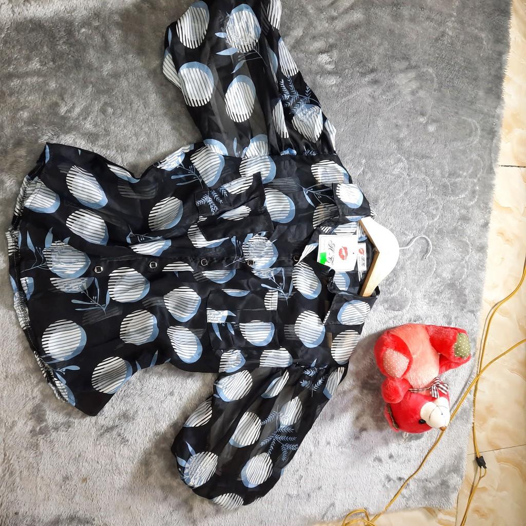 Áo sơmi công sở nữ tay phồng